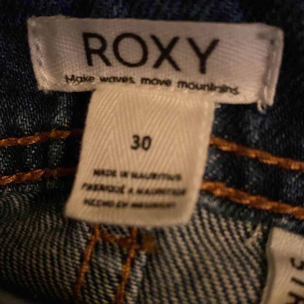 Roxy In A Minute Straight Fit Jeans SZ 30 NEW - Picture 4 of 8